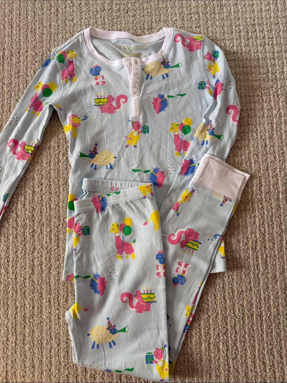 NWOT! The Beaufort Bonnet Company Girls Pajama Set
